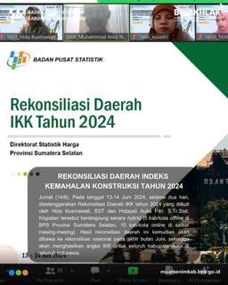 REKONSILIASI DAERAH INDEKS KEMAHALAN KONSTRUKSI TAHUN 2024 