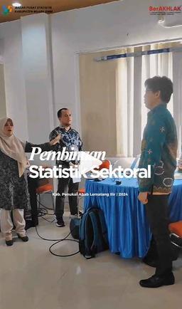 Pembinaan Statistik Sektoral dan FGD DDA 2024