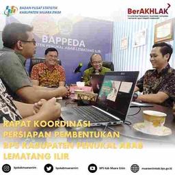 Rapat Koordinasi Pembentukan BPS PALI