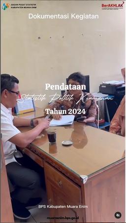 Pendataan Statistik Politik Keamanan Tahun 2024