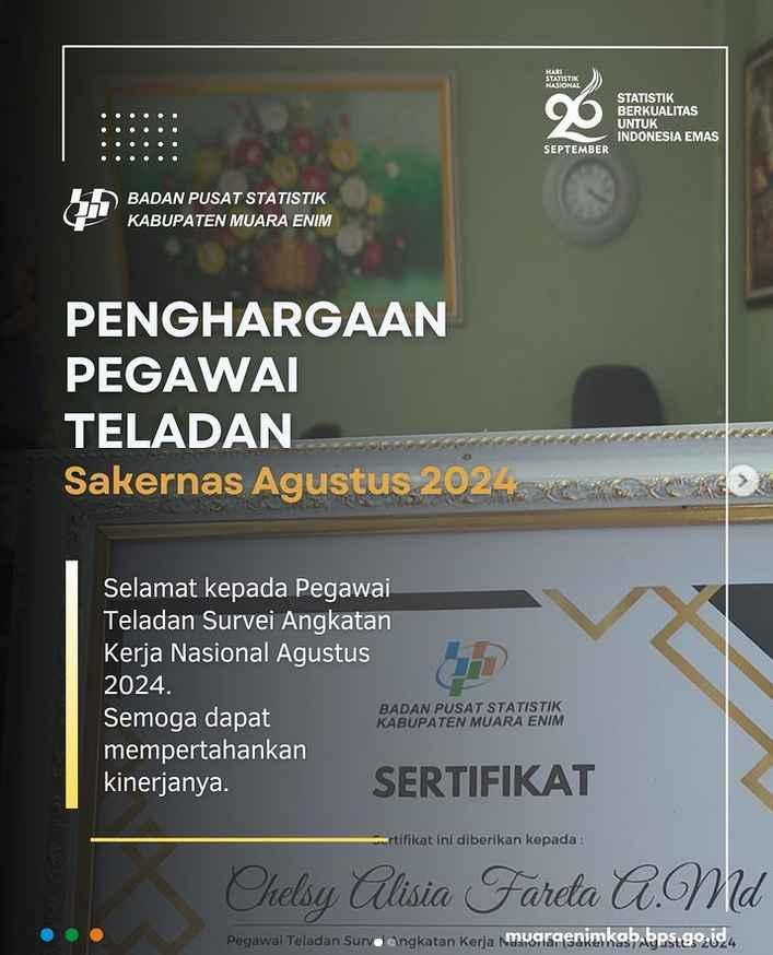 🏆 Pegawai Teladan Sakernas Agustus 2024 🏆