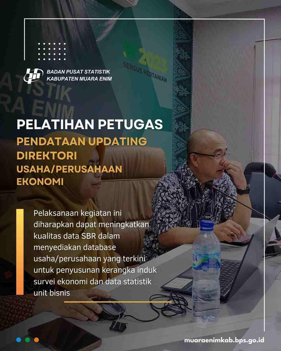 Pelatihan Petugas Pendataan UDP Usaha Ekonomi