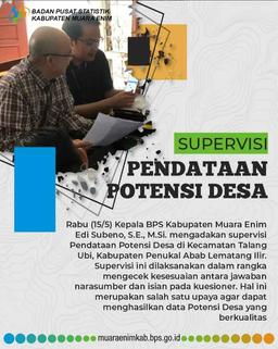 SUPERVISI PENDATAAN POTENSI DESA