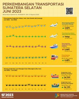 Jumlah Kedatangan Penumpang Dengan Moda Transportasi Udara Adalah Sebanyak 119.295 Orang