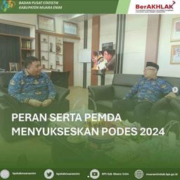 Peran Serta Pemda Menyukseskan Podes 2024